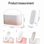 Glowa Makeup Bag with LED Mirror – Stay Organized & Glowing On the Go