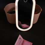 Glowa Makeup Bag with LED Mirror